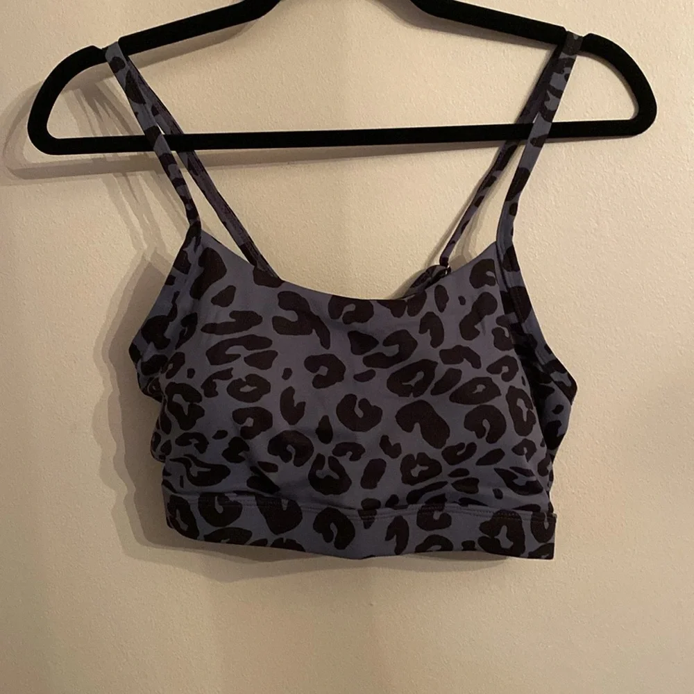 Unbranded, Women's Two-Piece, Leopard Print Sports Bra & Legging, Size: XL - Picture 2 of 11